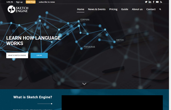 Sketch Engine(單語)